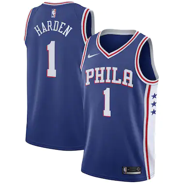 Maglia Philadelphia 76ers Nike Icon Swingman -James Harden - Gioventù
