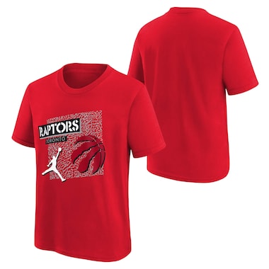 Toronto Raptors Jordan Wordmark Statement T-Shirt - Youth