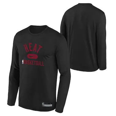Miami Heat Nike GPX Practice LS Maglietta - Youth