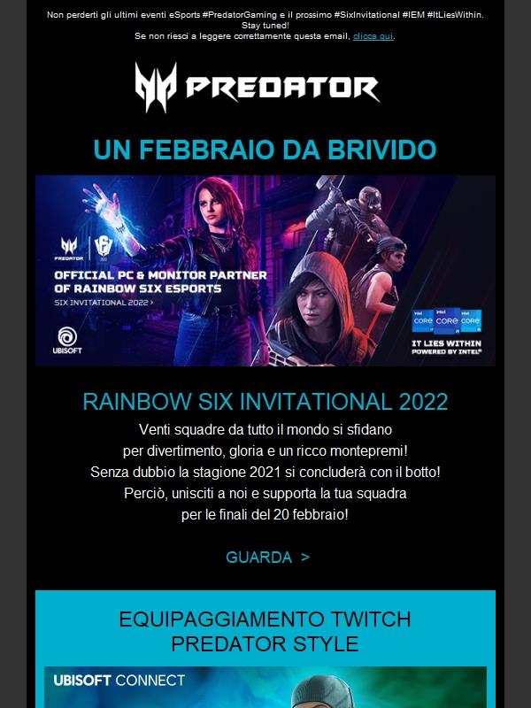 Gli Elite R6 dominano gli Esports di Febbraio