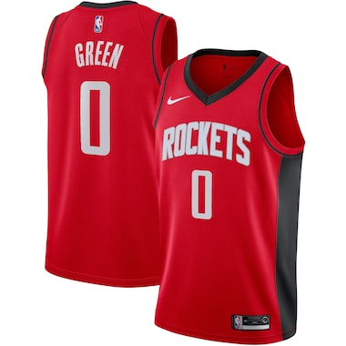 Houston Rockets Nike Swingman Jersey - Red - Jalen Green - Mens - Icon Edition