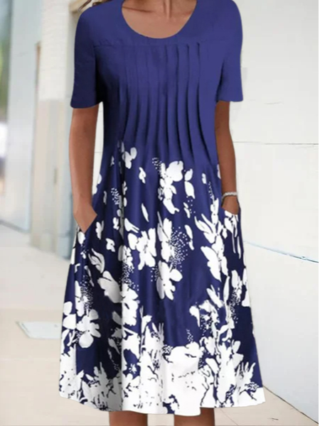         Vacation Floral Dress...