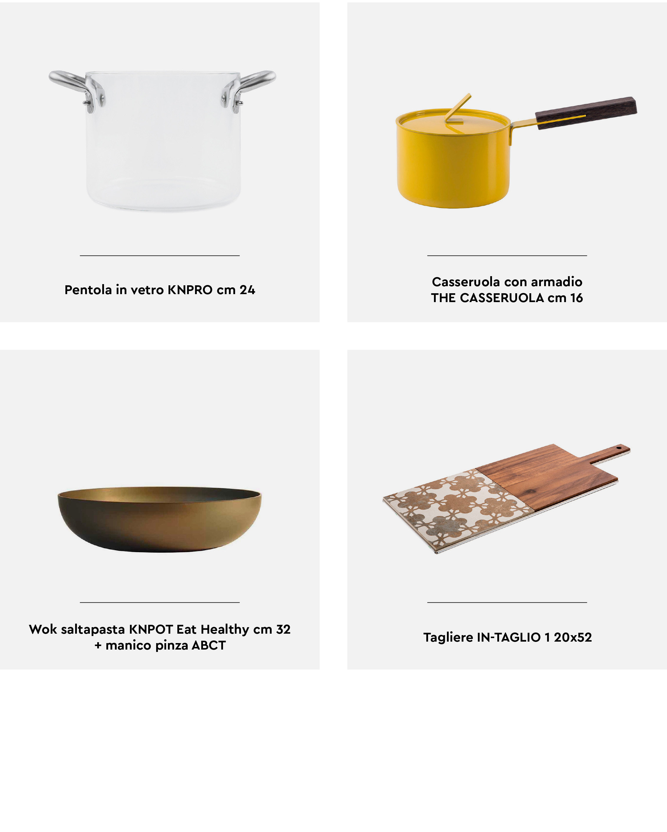 KnIndustrie oggetti design per cucina e tavola