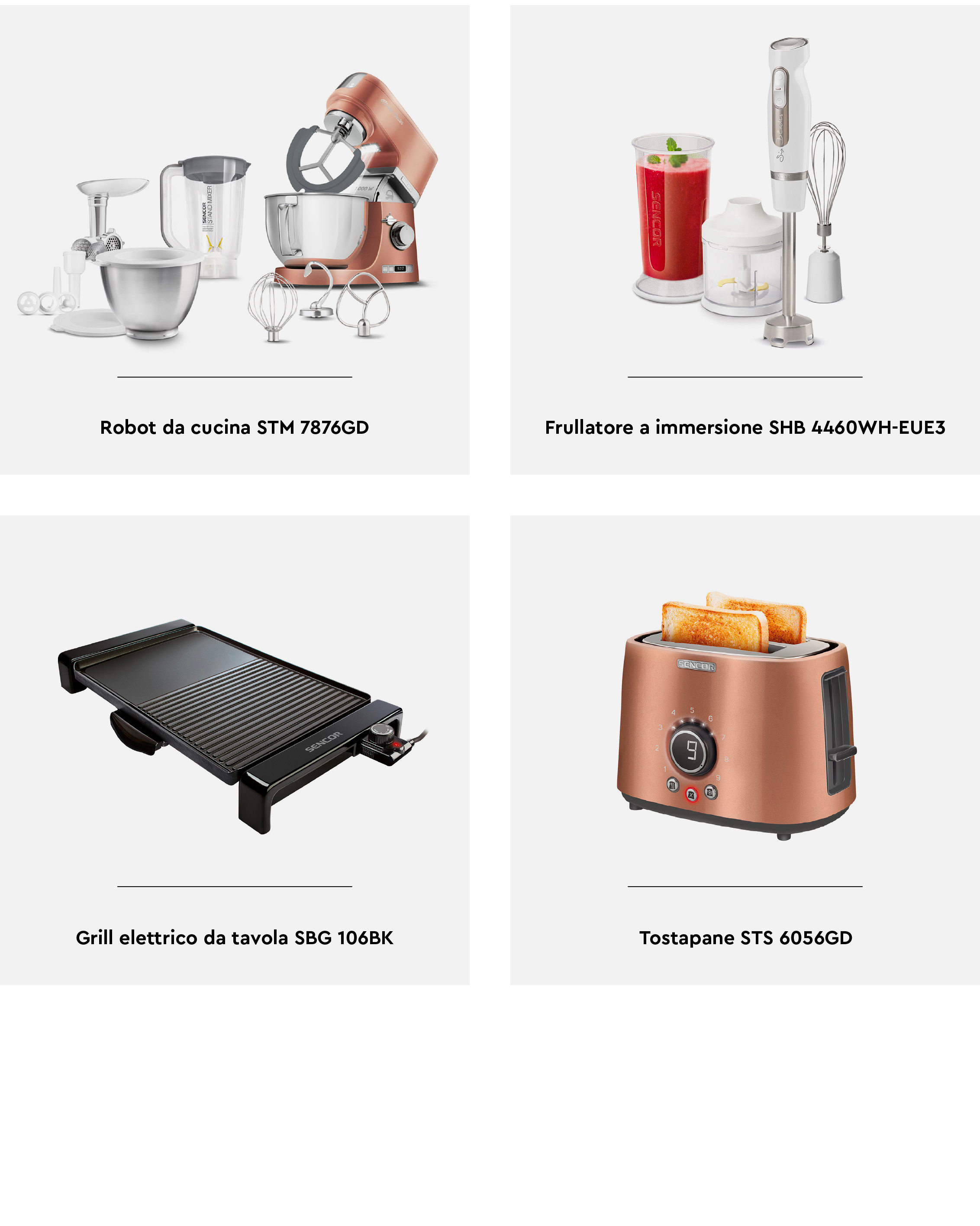 Sencor elettrodomestici innovativi