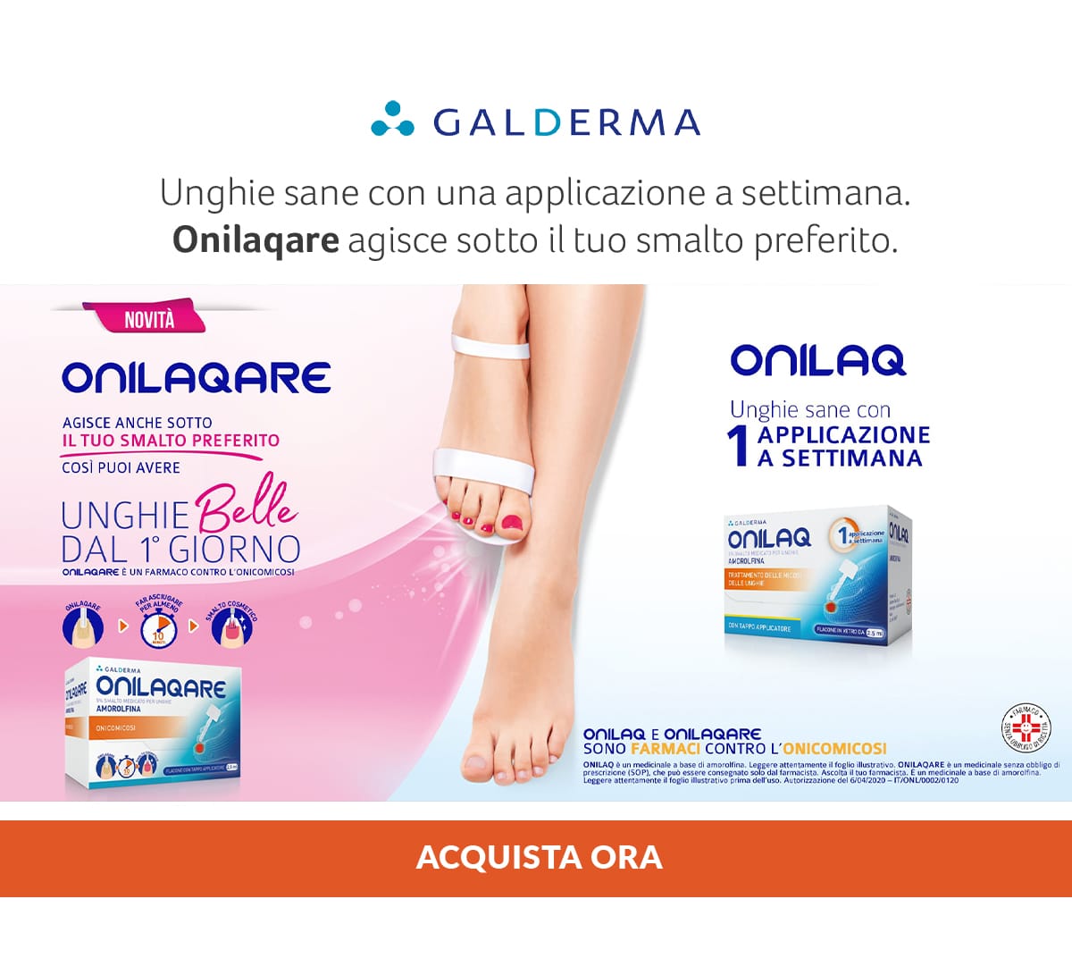 GalDerma. Benessere delle unghie
