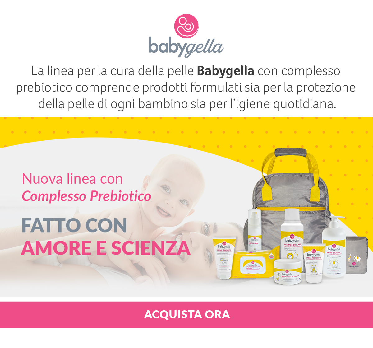 Babygella. Protezione pelle dei bebè