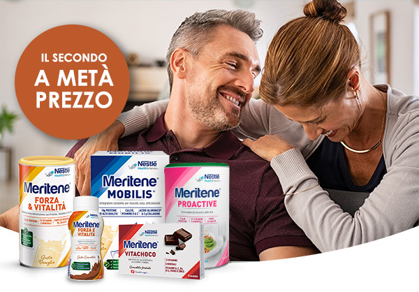 Meritene IL SECONDO A META PREZZO