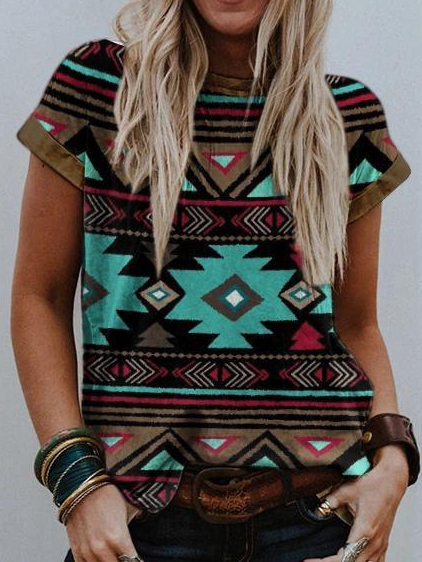 Fit Tribal Casual Shirts & To...