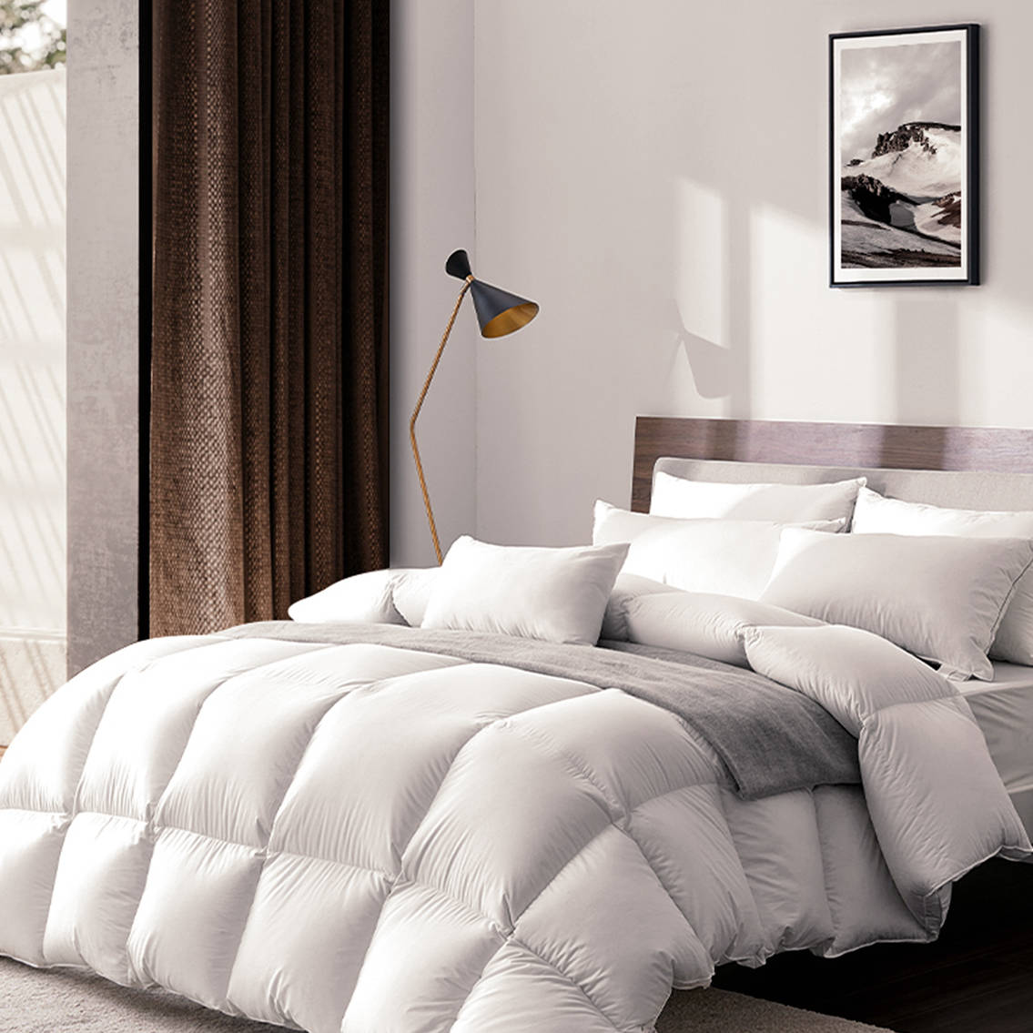 Soff.Im biancheria per il letto 