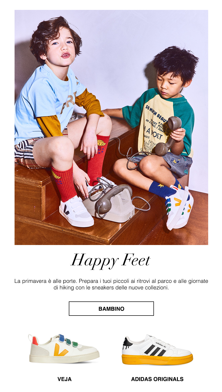 Le scarpe delle collezioni Mini-Me
