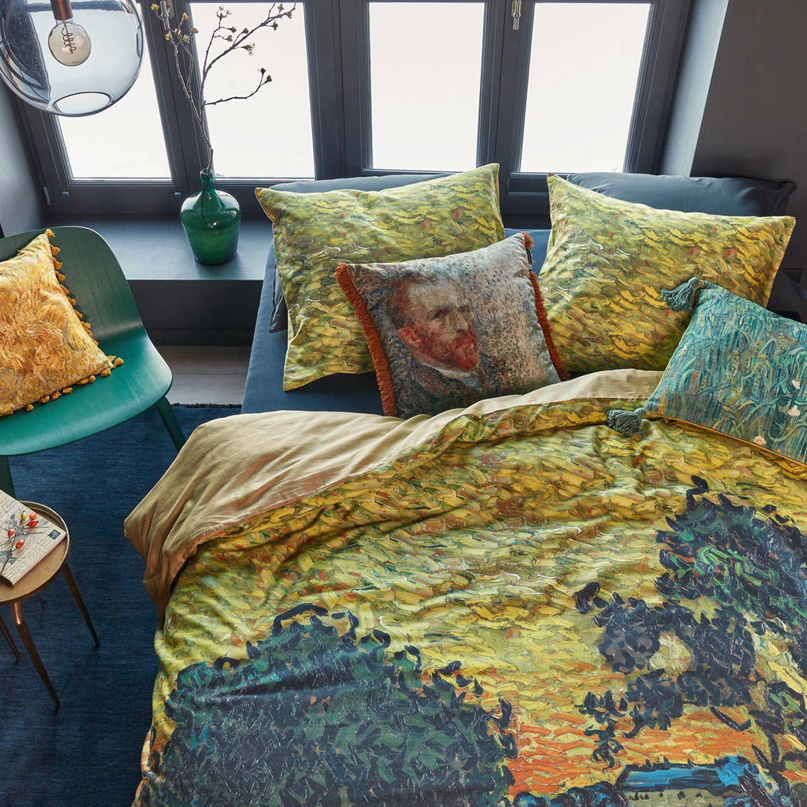 Copripiumini con pittori famosi e biancheria