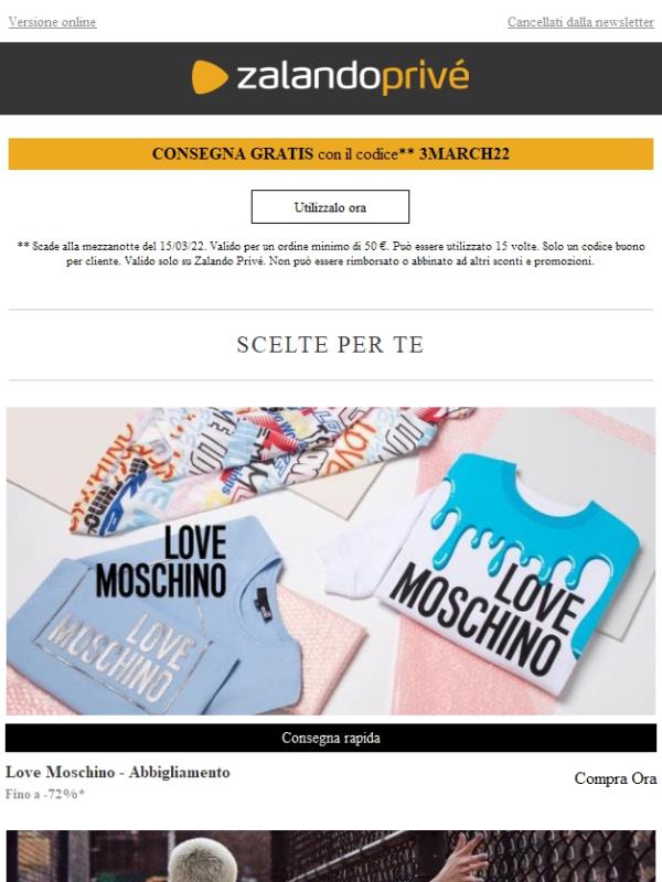 Privé by Zalando [CONSEGNA GRATIS] Personalizza il tuo outfit con Love