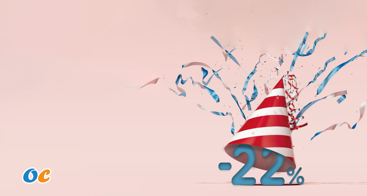 ultime ore: 22% di sconto su tutti i prodotti compatibili
