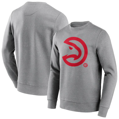 Felpa girocollo con logo mono logo Atlanta Hawks Fanatics - Uomo