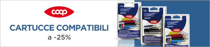 Cartucce Coop a -25%