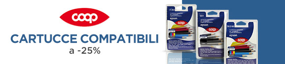 Cartucce Coop a -25%