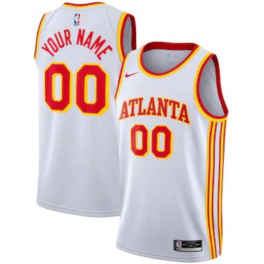 Maglia Atlanta Hawks Nike Association Swingman - Personalizzata - Uomo