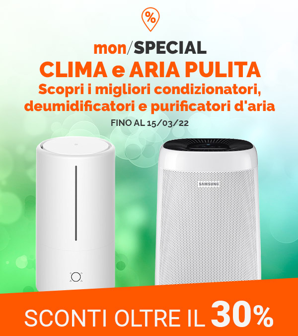 speciale clima e purificazione aria