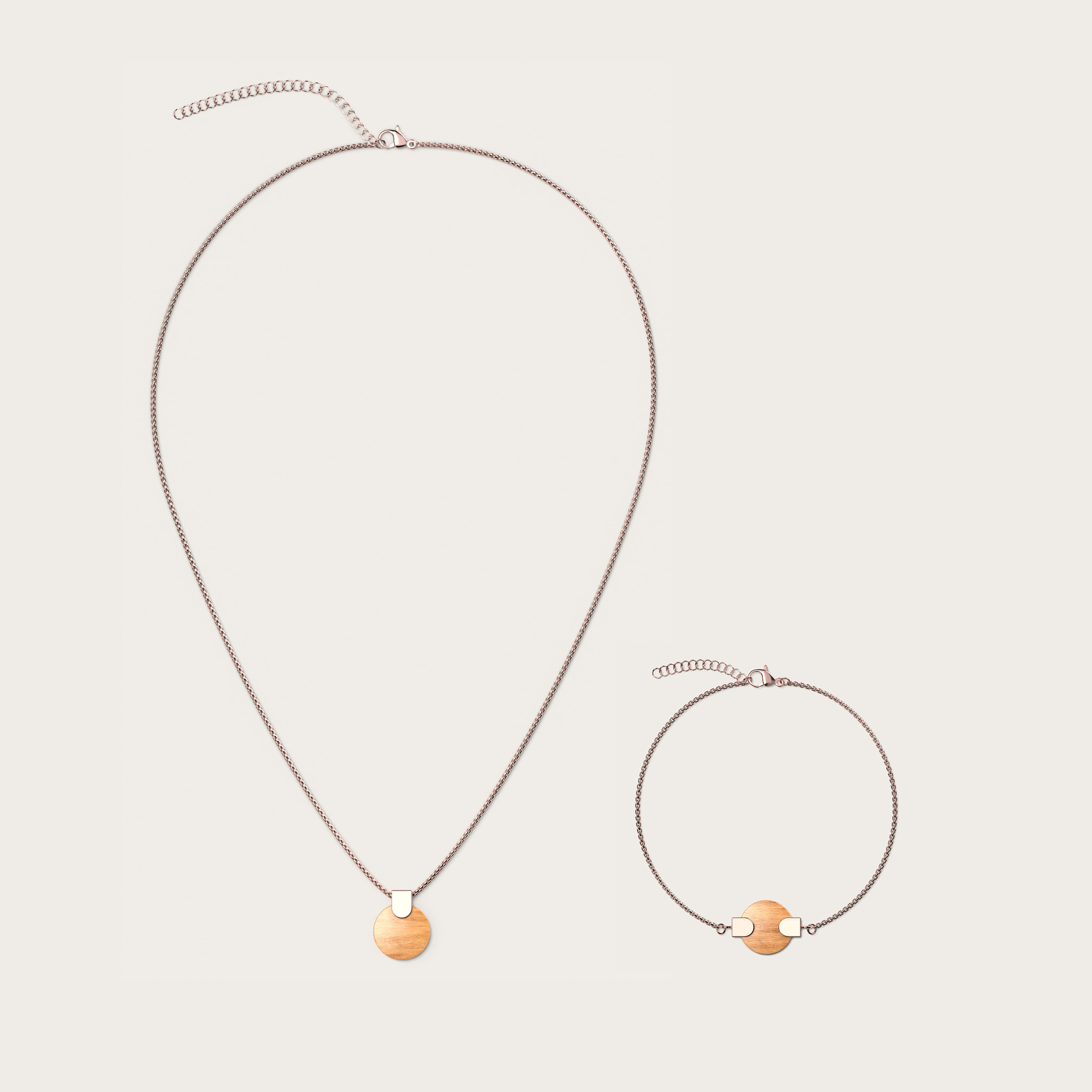 Image of Gift Set Circular Cherry & Rosegold