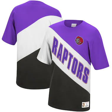 Toronto Raptors Mitchell & Ness Play by Play T-Shirt - Uomo