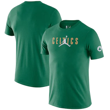 Boston Celtics Jordan Statement Wordmark T-Shirt - Mens