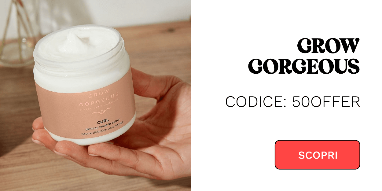 50% for second product grow gorgeous