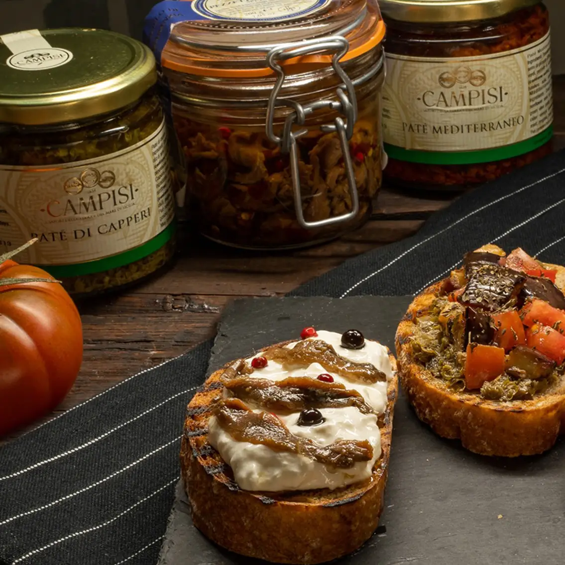 Campisi, prodotti di pesce, sughi e patè Made in Sicilia Online