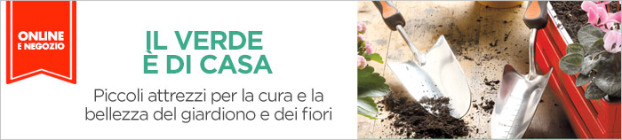 Piccoli attrezzi per la cura e la bellezza del giardino e dei fiori