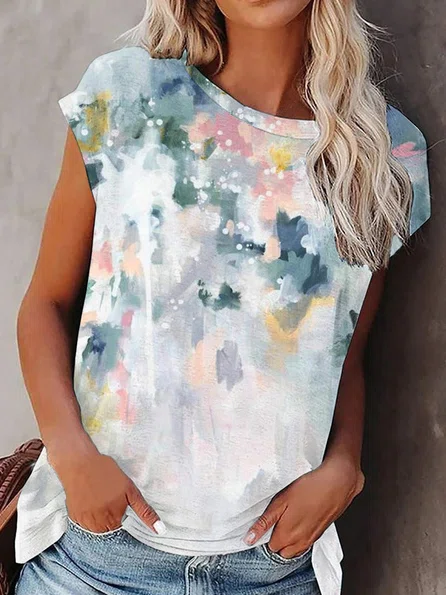 Floral Cotton Blends Shirts &...