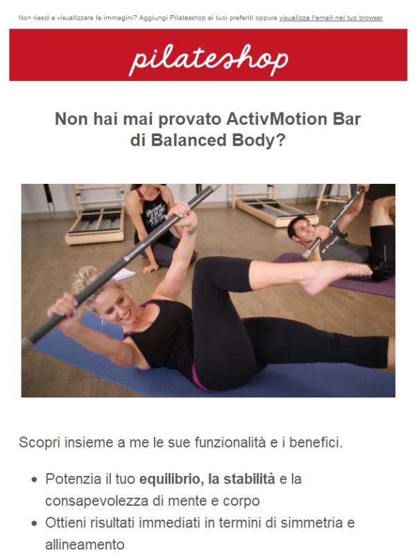 Migliora forza, stabilità e core... con la nostra barra multisensoriale!