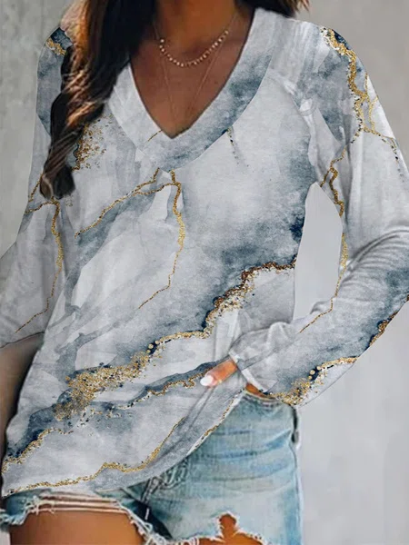 Casual Long Sleeves T-Shirt/T...