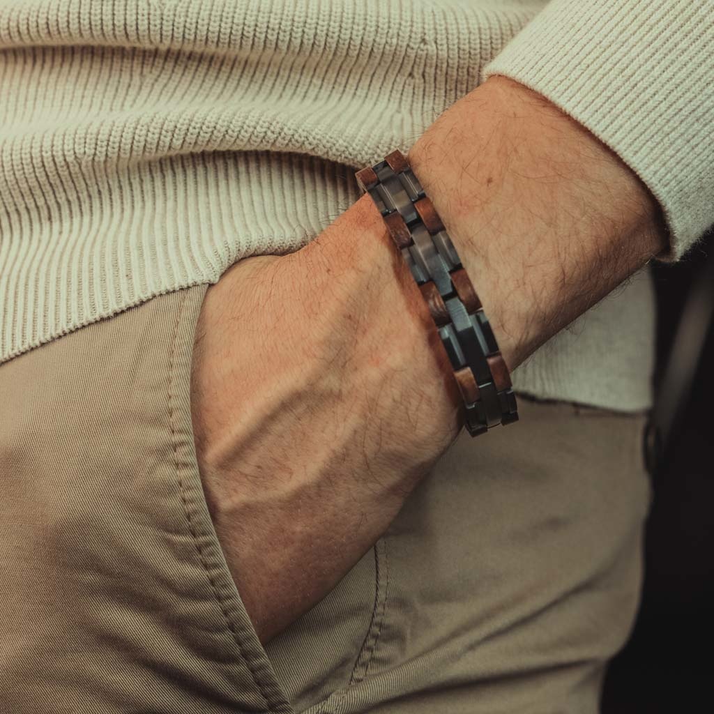 Image of Walnut & Black