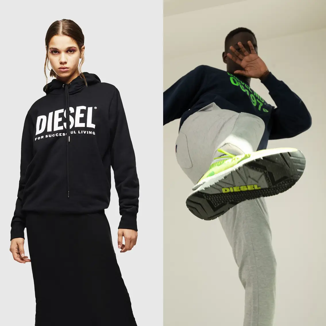 Diesel abbigliamento streetwear