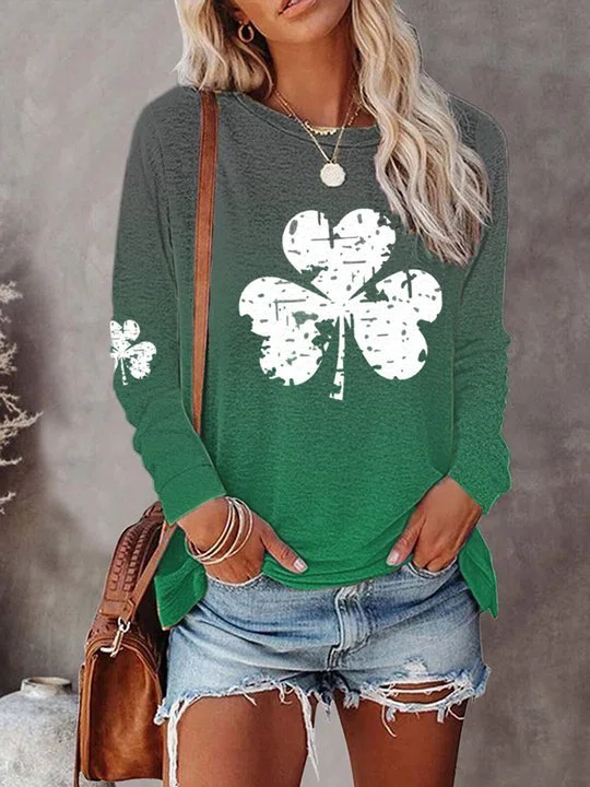 Patrick's Day Shamrock Casual...