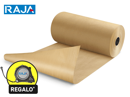 Carta kraft naturale in rotolo RAJA