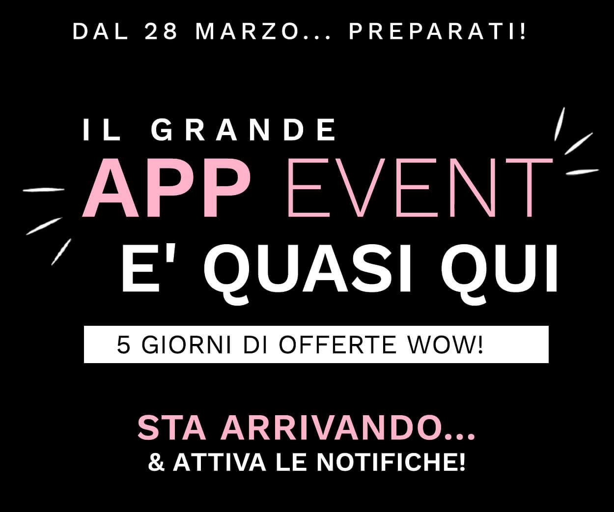 Der grosse APP EVENT ist Bald Da