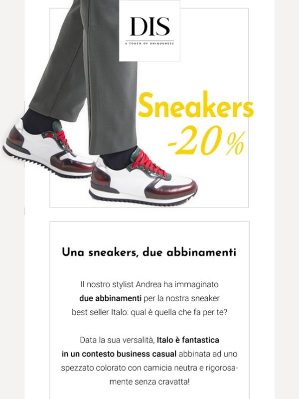 Ultimo weekend al 20% di sconto