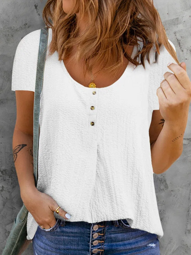 Casual Regular Fit Short Slee...