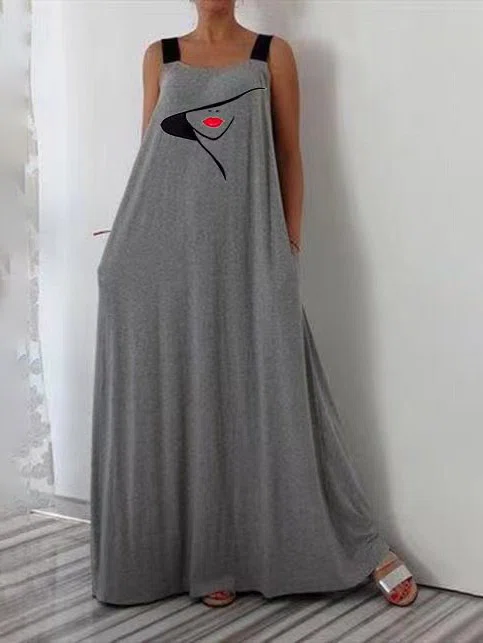 Square Neck Short Sleeve Wove...