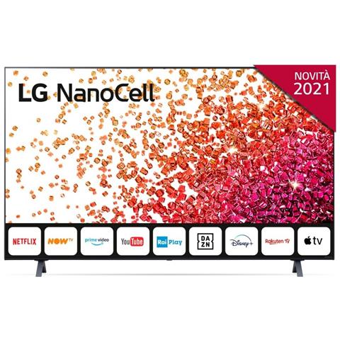 LG TV LED Ultra HD 4K 55'' 55NANO756PR Smart TV WebOS Blu