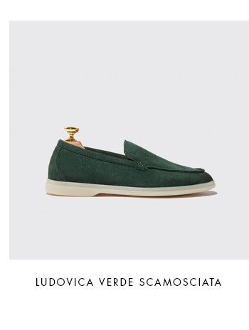 Ludovica verde Scamosciata
