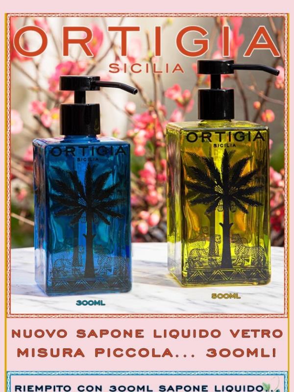 Nuovo Sapone Liquido in Vetro... la misura Piccola! 🐆🌴🐆