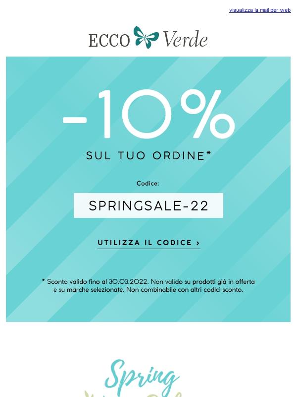 ecco verde codici sconto