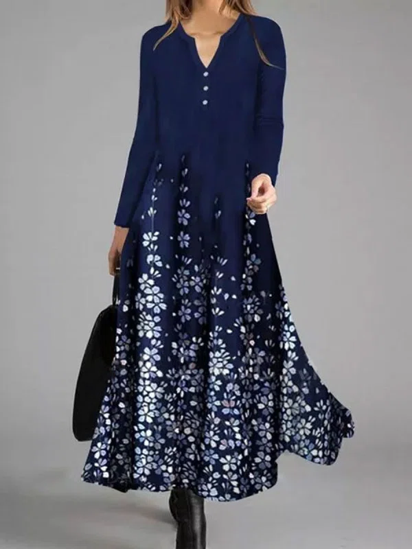 Long sleeve Casual Knitting D...