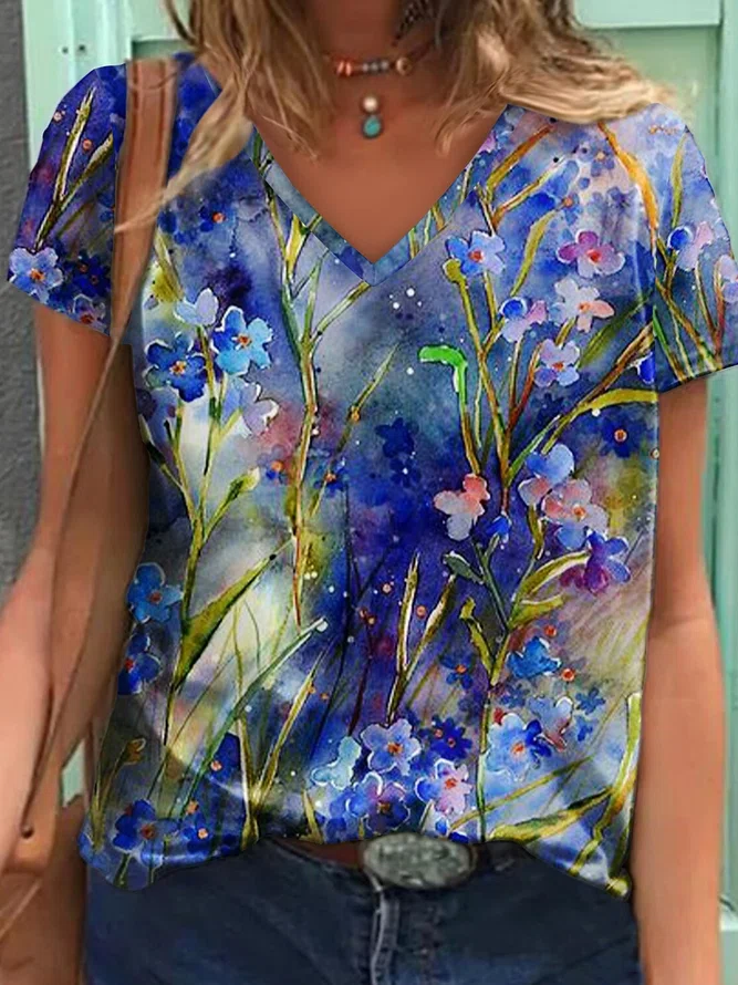 Floral Vacation Short Sleeve ...