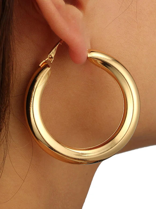 Vintage Simple Gold Geometric...
