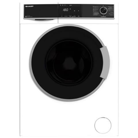 SHARP Lavatrice Standard ES-HFB912AWC 9 Kg Classe A+++ Centrifuga 1200 giri