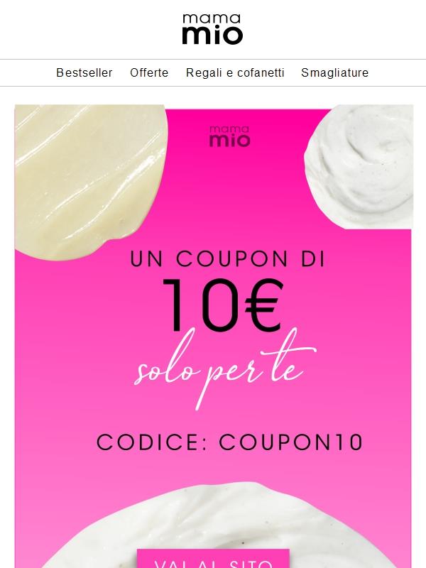 💌 C'è un COUPON per te