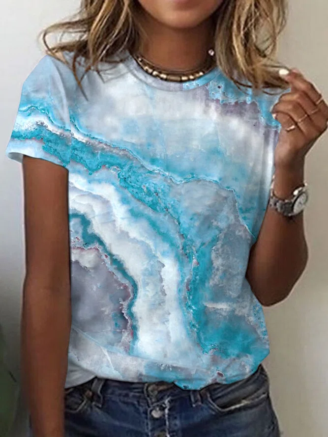 Neck Ocean Vacation T-Shirt/T...