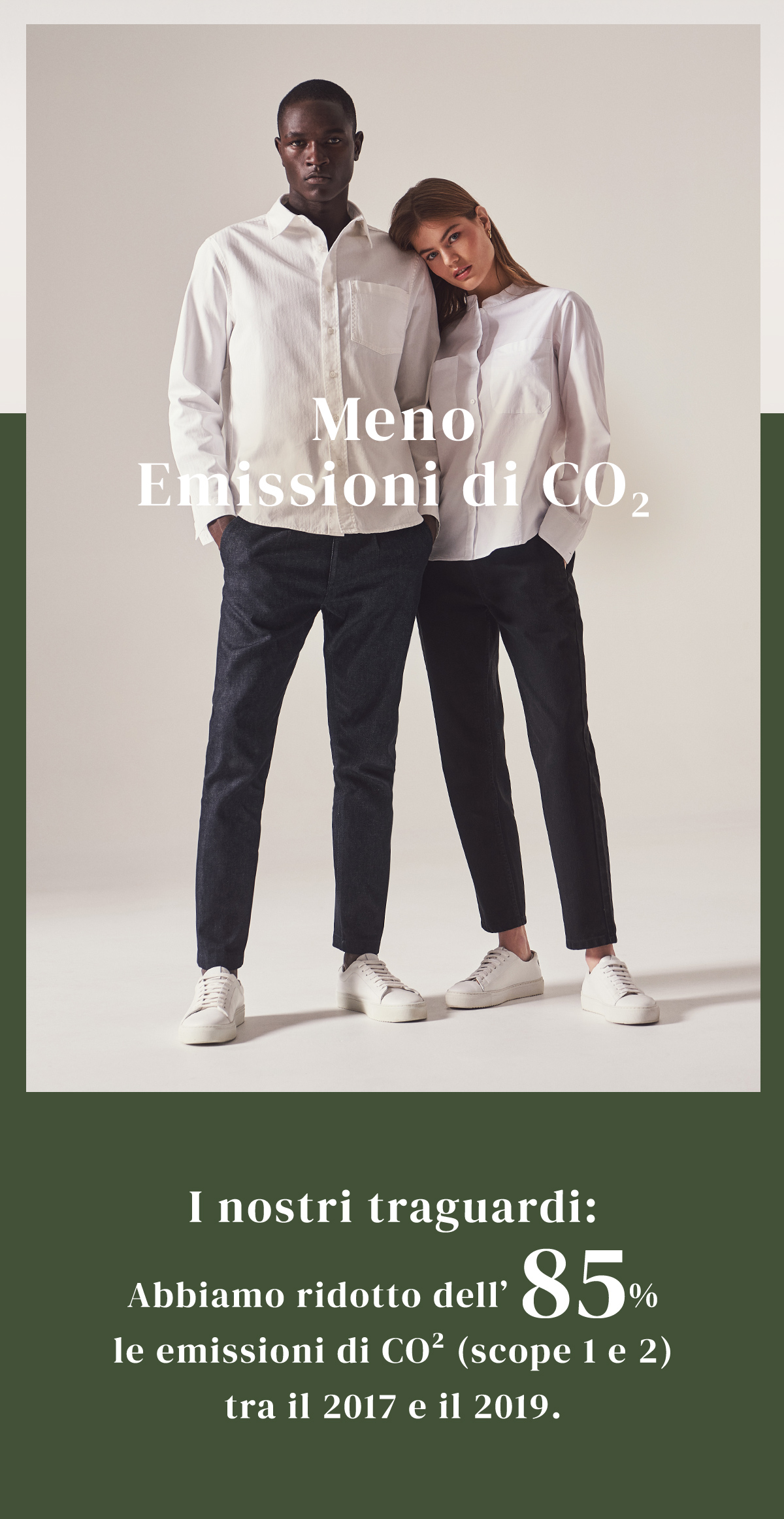 meno emissioni